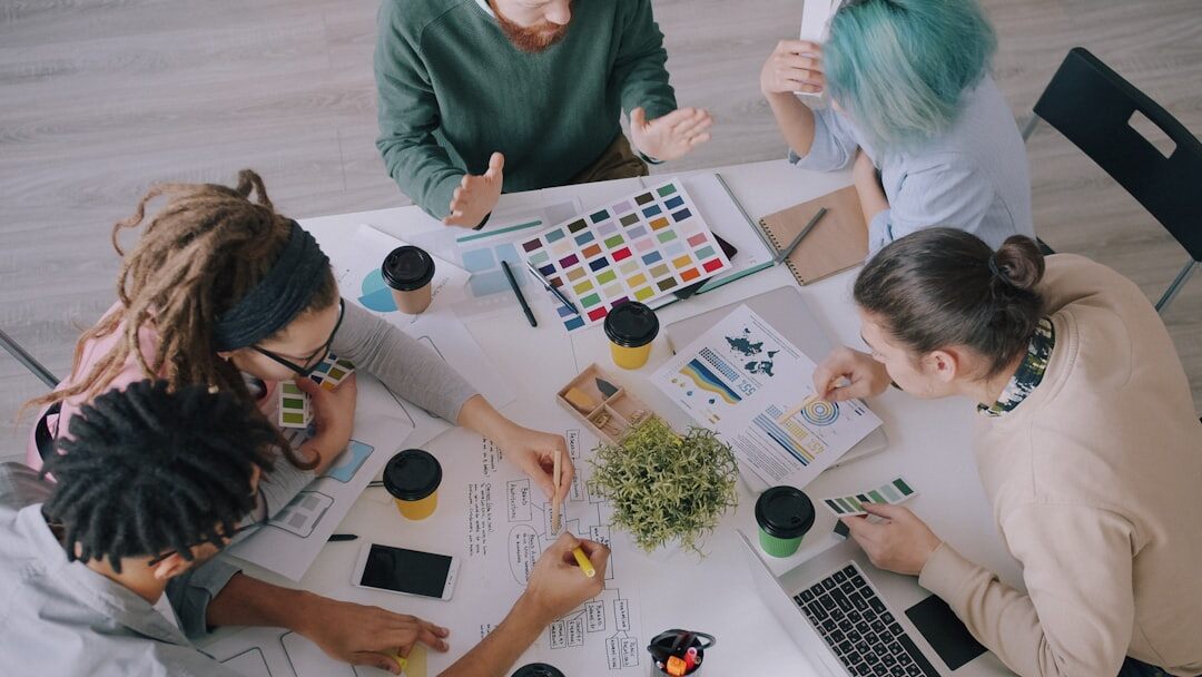 advertising team brainstorming